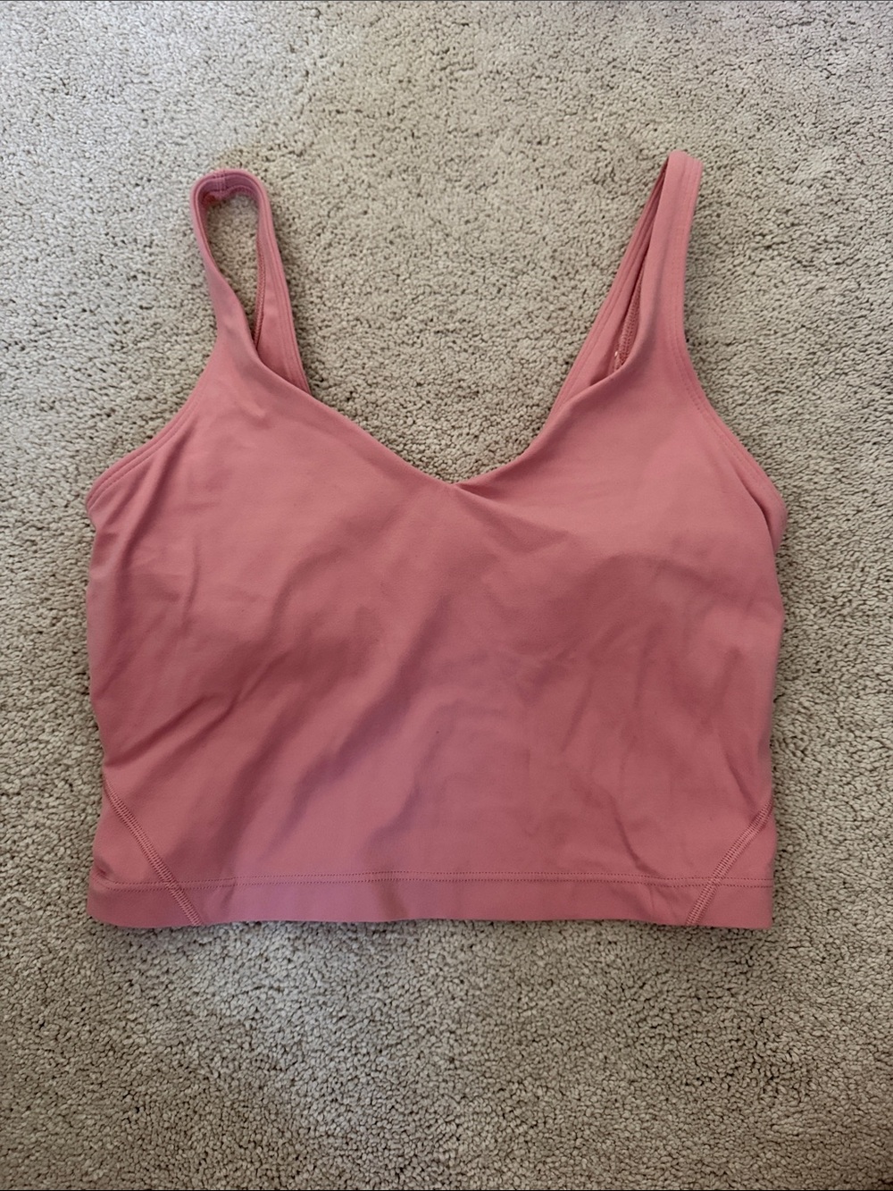 lululemon athletica Dusty Rose Sports Bralette